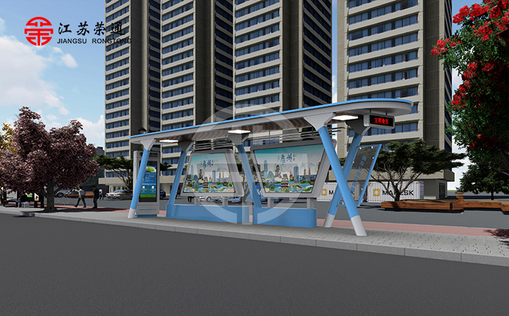  有温度的公交候车亭设计一定是能够保证乘客安全和出行便捷的设计。
