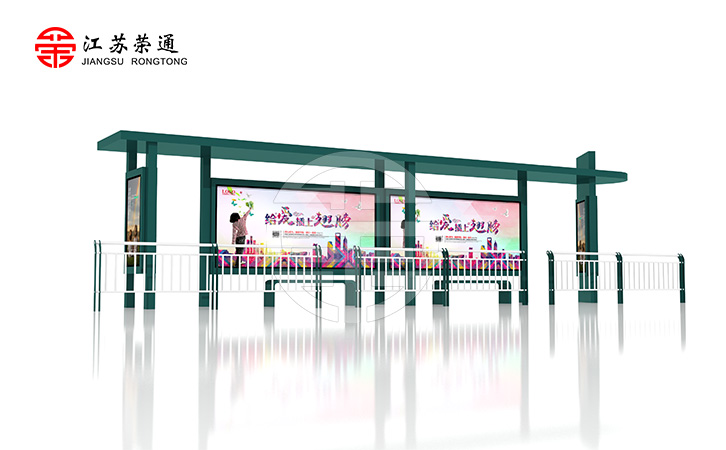 新疆铁门关公交站台制作